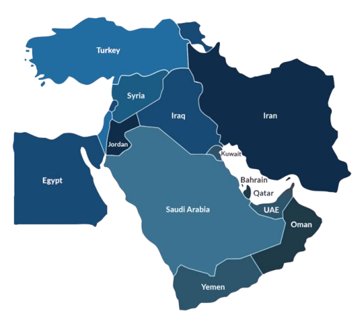 Project Regions Map